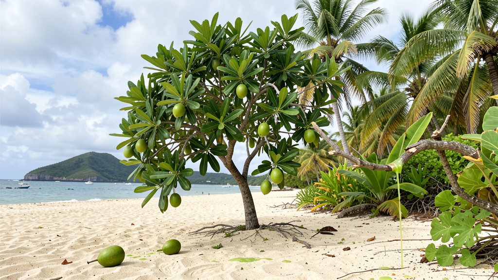 Guadeloupe : le mancenillier, l’arbre toxique à éviter à tout prix