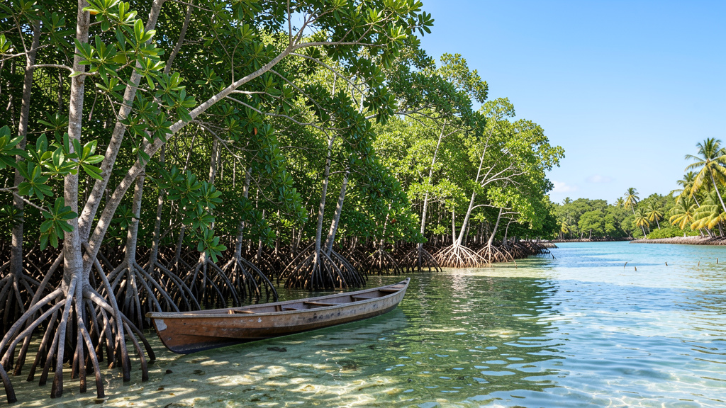 paddle-en-Guadeloupe--mangrove -alternative-sportive