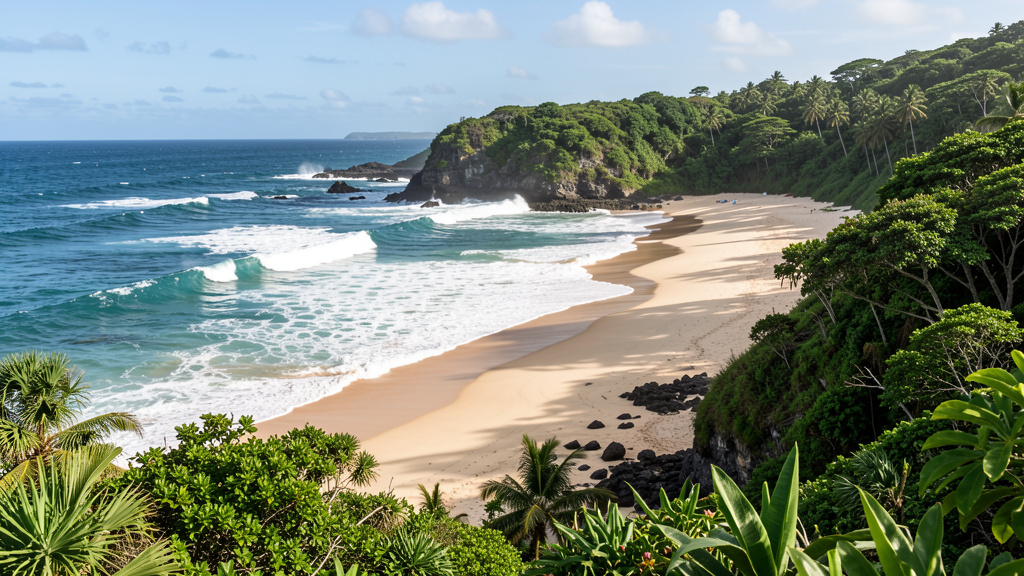Plage de Cluny conserve un aspect sauvage