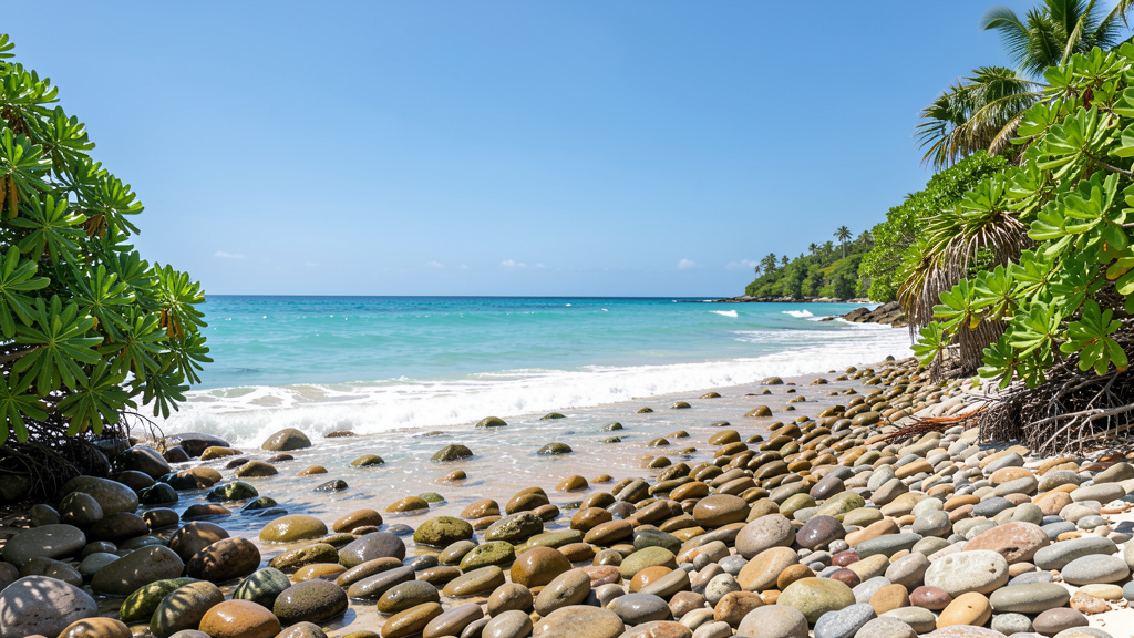 Plage des Galets en Guadeloupe : Le secret tropical des Desirades