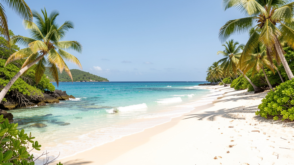 Plage-des-Amandiers-guadeloupe-Un-havre-de-paix-familial