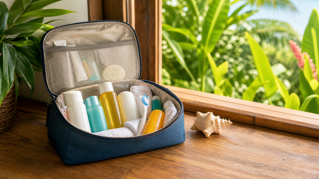 Quelle trousse de toilette pour voyager en Guadeloupe ?